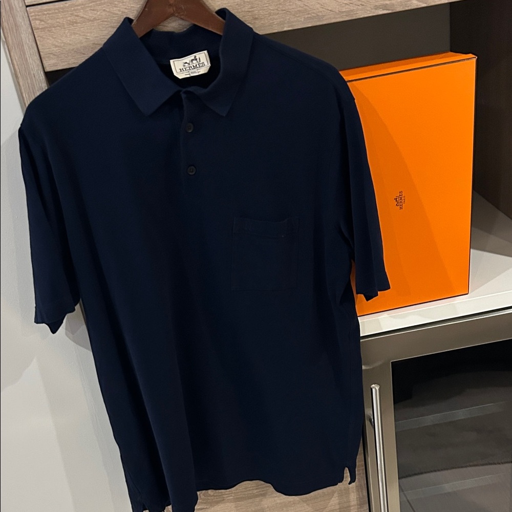 Hermes Navy Polo